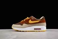 basket nike air max 1 beige yellow